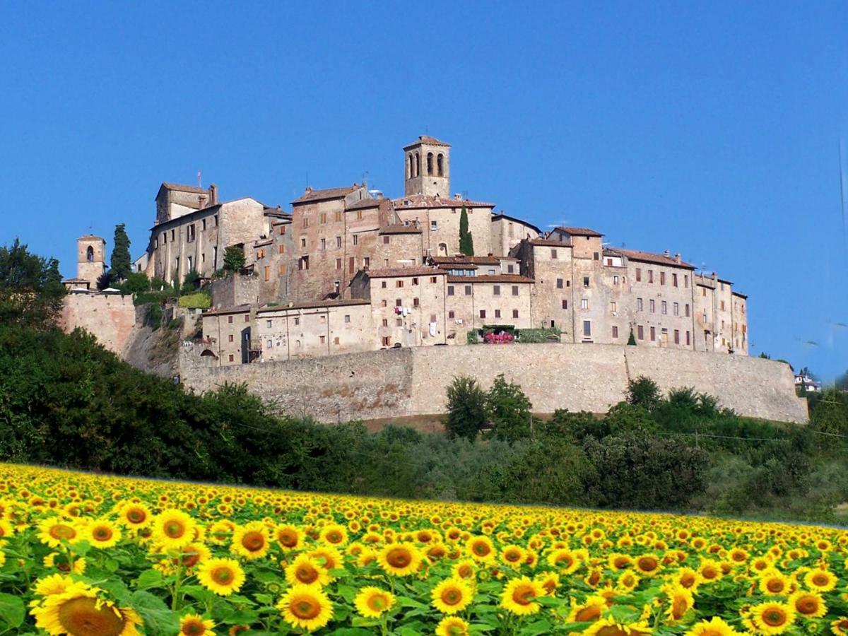 Hotel La Meridiana Anghiari Buitenkant foto